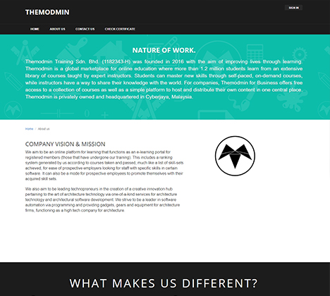customer-website